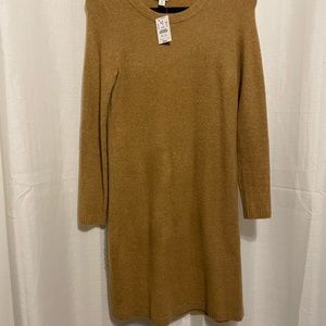 J Crew NWT Tan Knit Dress XS